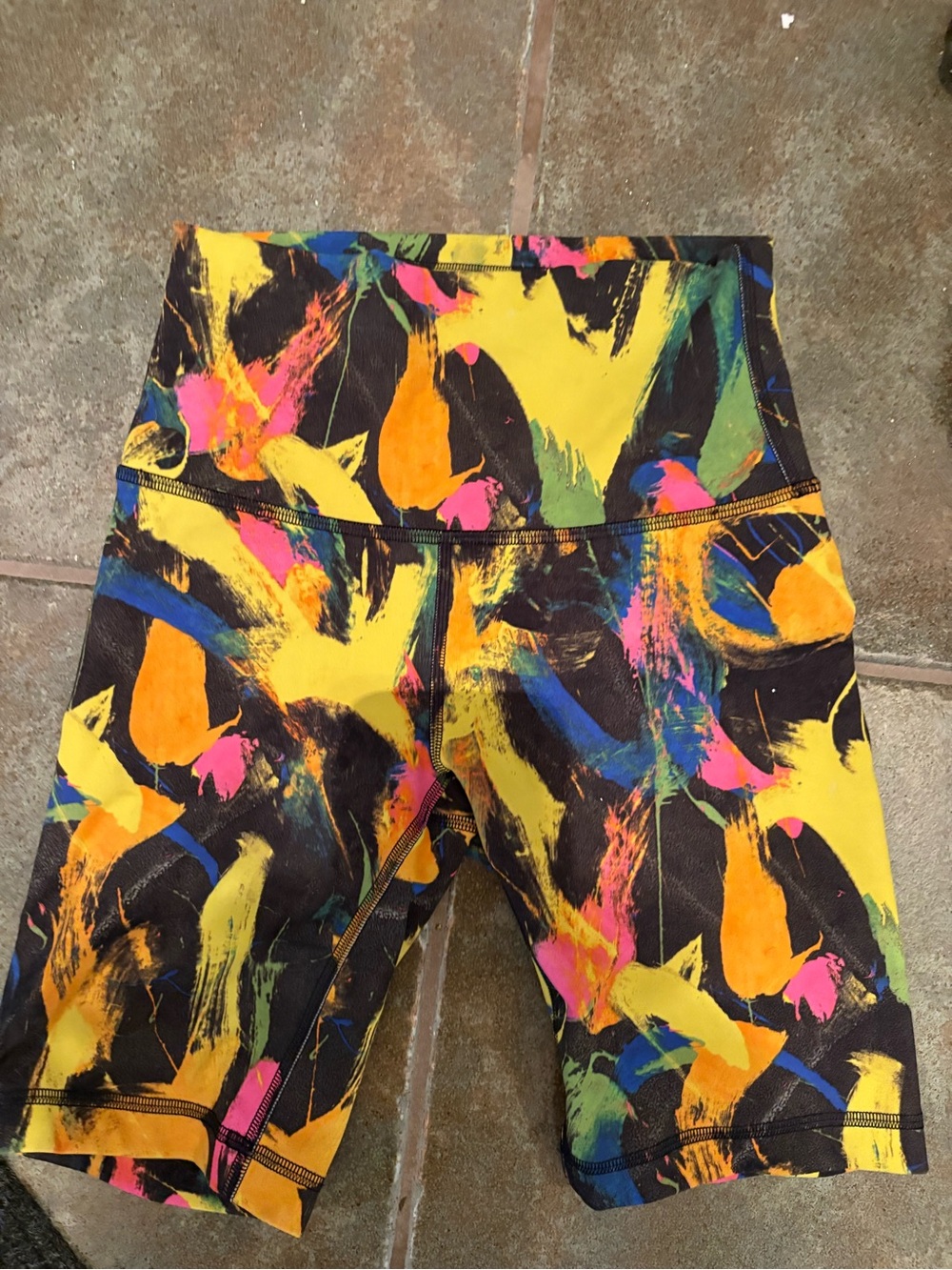 Lululemon Shorts - Yellow Multi